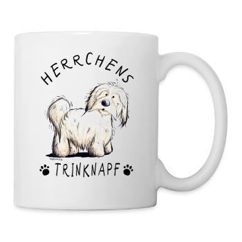 Havaneser Herrchens Trinknapf Tasse I Hund - Tasse - Weiß - Rechts