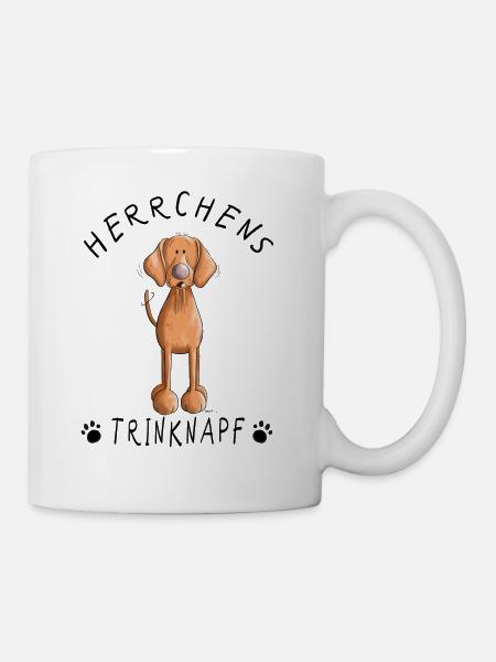 Magyar Vizsla Frauchens Trinknapf Tasse I Hund - Tasse - Weiß