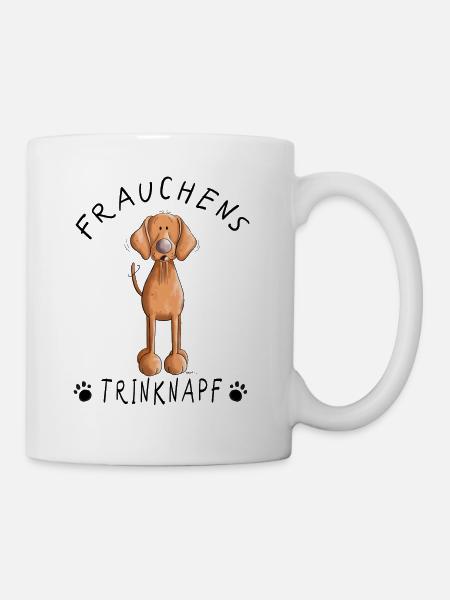 Magyar Vizsla Frauchens Trinknapf Tasse I Hund - Tasse - Weiß