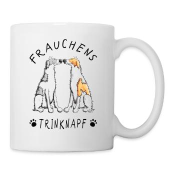 Barsoi Frauchens Trinknapf Tasse I Hund - Tasse - Weiß - Rechts