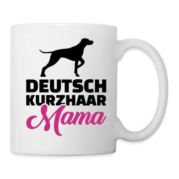 Deutsch Kurzhaar - Tasse - Weiß - Rechts