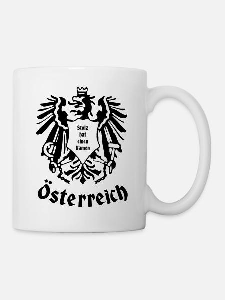 Österreich - Tasse - Weiß