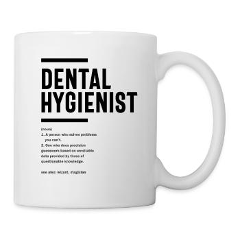 Dental Hygienist Profession Occupation Job Gift - Mug - white - Right
