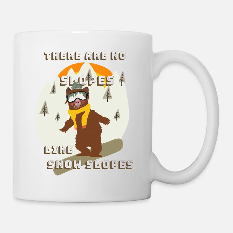 slopes - Tasse - Weiß