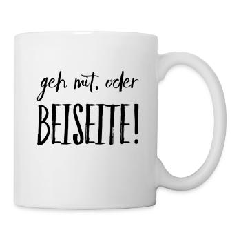 ich geh meinen Weg - Tasse - Weiß - Rechts