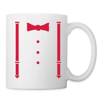 hosentraeger - Mug blanc - blanc - Droite