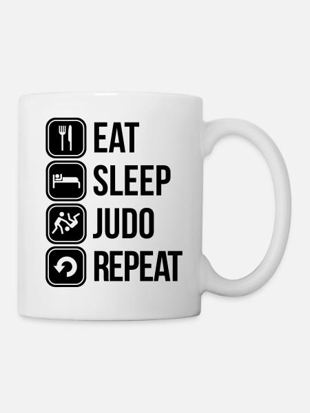 judo - Tasse - Weiß