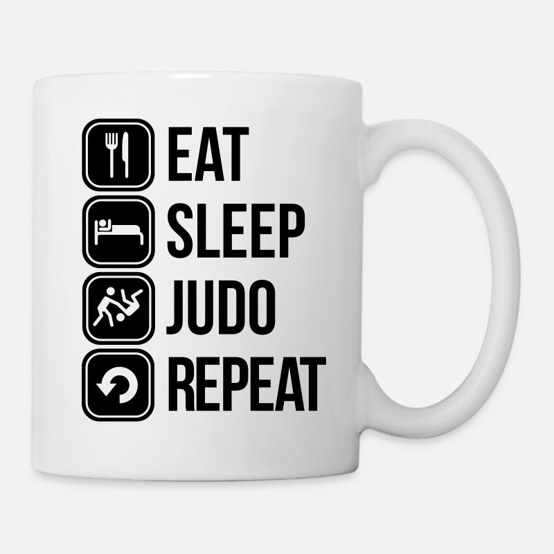 judo - Tasse - Weiß