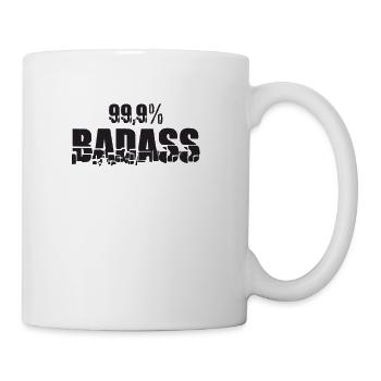 BADASS 99.9% Bath Ace - Mug - white - Right