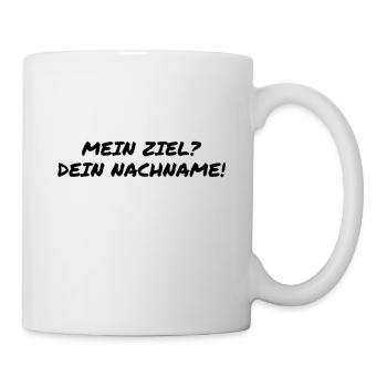 ich will dich heiraten - Tasse - Weiß - Rechts