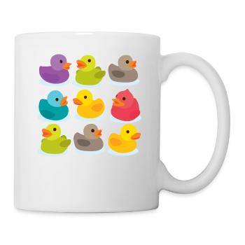 Allez, canard! Canard, allez canard! - Mug blanc - blanc - Droite