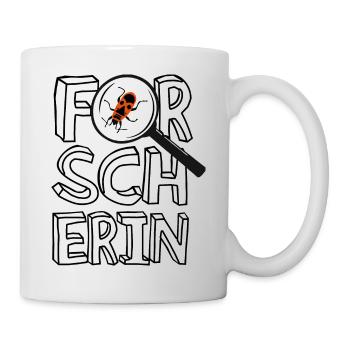 Chercheur cadeau pour les filles à partir de 3 ans enfants - Mug blanc - blanc - Droite