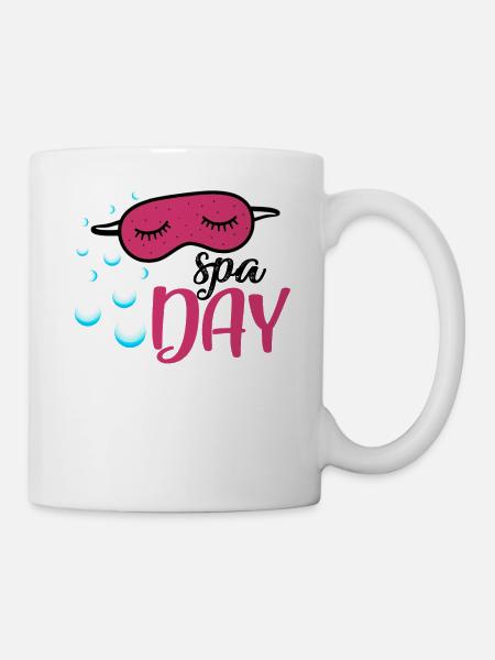 Wellness Tag - Tasse - Weiß