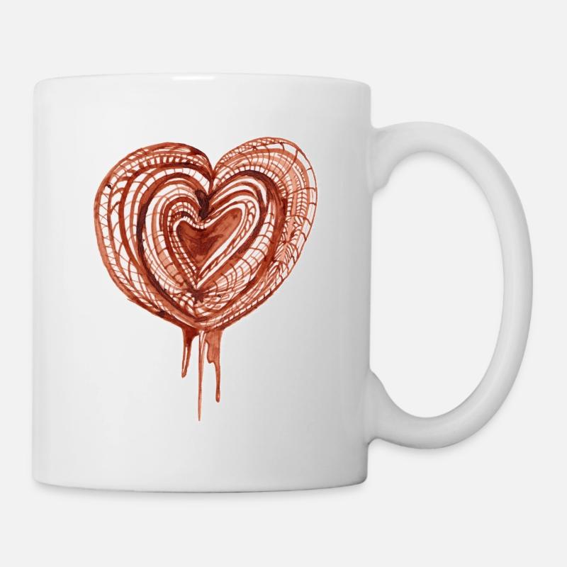 muscular pump transp - Mug - white
