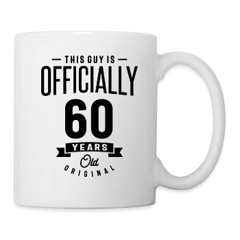 60 Year Old - 60th Birthday Funny Gift - Mug - white - Right