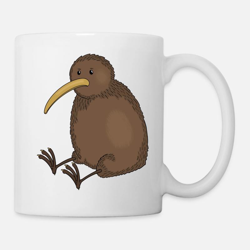 Kiwi-Vogel - Tasse - Weiß