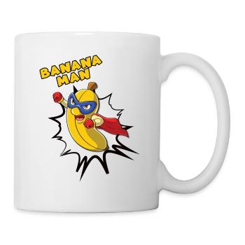 Banana Man - Superhero - Mug - white - Right