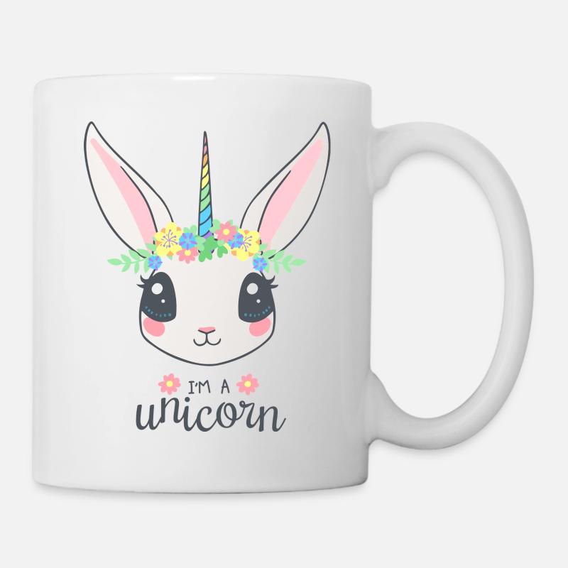 Einhorn - Tasse - Weiß