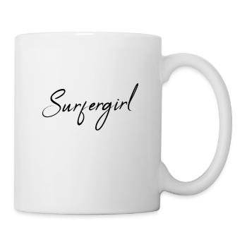 Surfergirl - Tasse - Weiß - Rechts