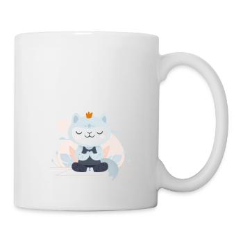 Keep Calm Mietze - Tasse - Weiß - Rechts