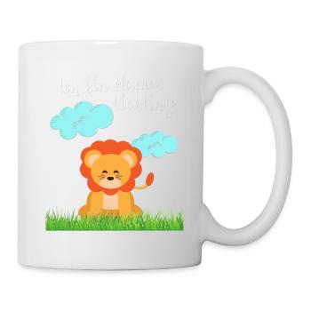 Mamas Liebling Löwe - Tasse - Weiß - Rechts