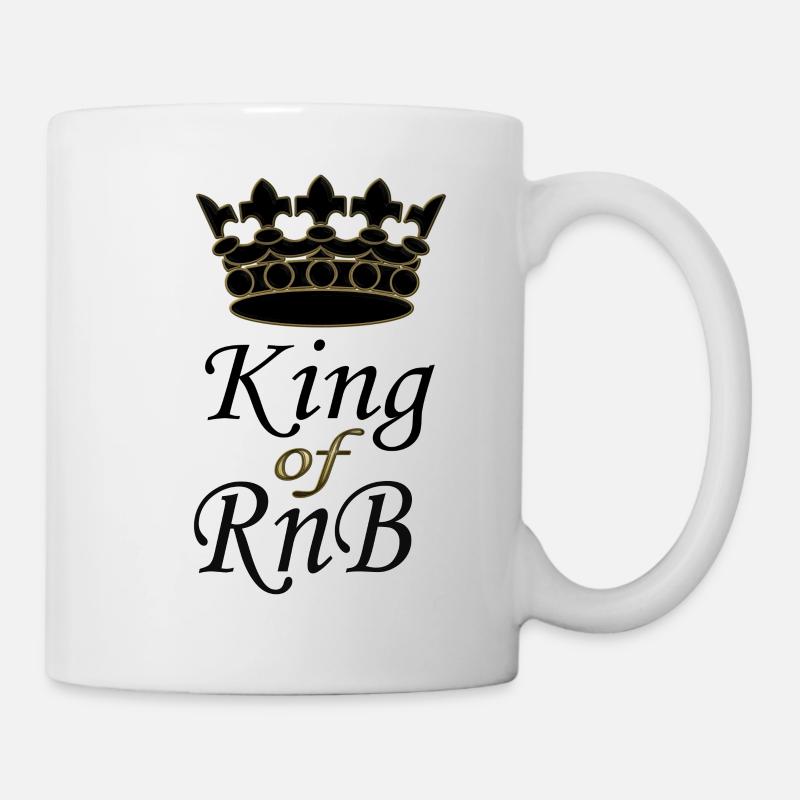 Roi de RnB - Mug blanc - blanc