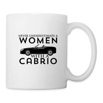 Cabrio Gal - Tasse - Weiß - Rechts