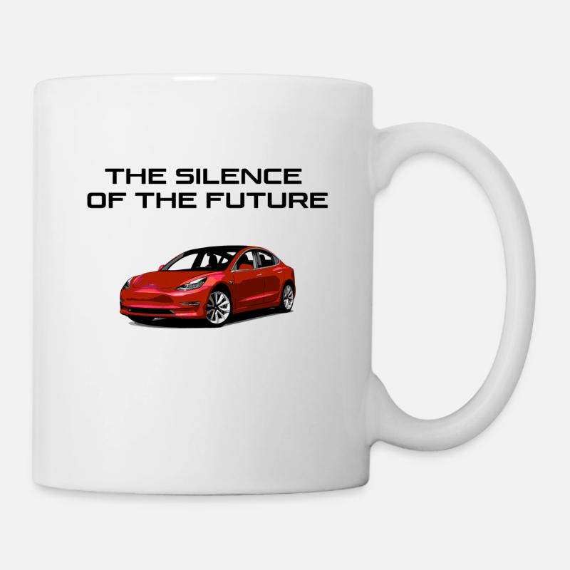 The Silence Of The Future - Mug blanc - blanc