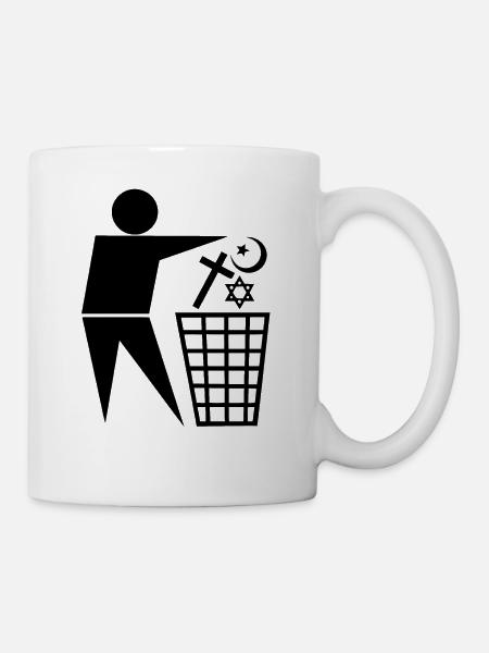 Anti-religion. - Mug blanc - blanc