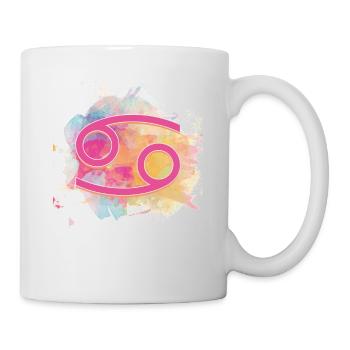 Krebs Sternzeichen - Tasse - Weiß - Rechts