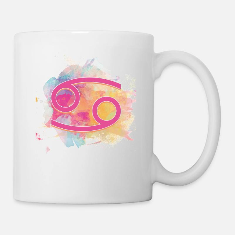 Cancer Zodiac Sign - Mug - white