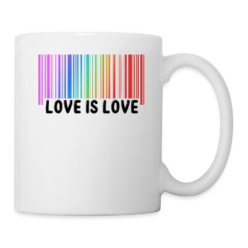 L'amour est l'amour Lgbt - Mug blanc - blanc - Droite