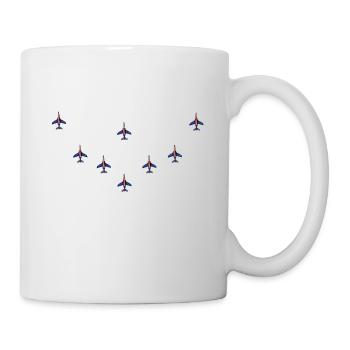 Patrouille de France meeting aérien - Mug blanc - blanc - Droite