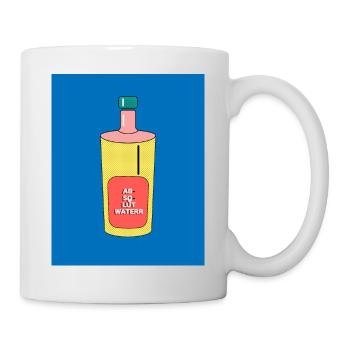 Absolut Eau - Mug blanc - blanc - Droite
