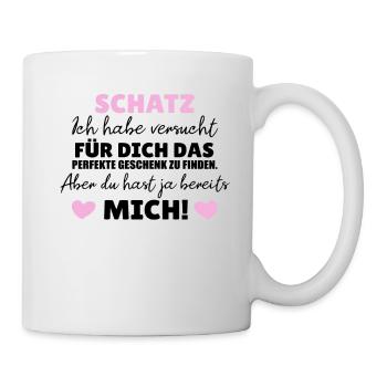 Geschenk für Freund. Lustige Geschenkidee für Mann - Tasse - Weiß - Rechts