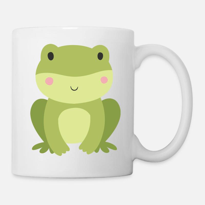 grenouille - Mug blanc - blanc