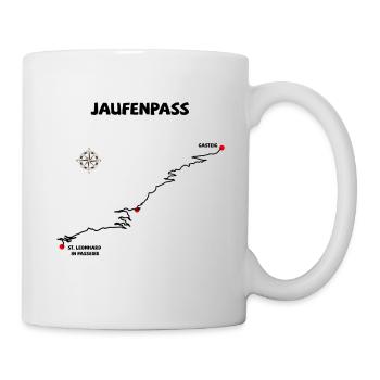Jaufenpass Passo di Monte Giovo -Jaufenpass Serpen - Mug - white - Right