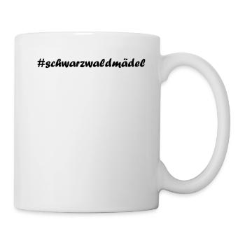 #schwarzwaldmädel Schwarzwald Bollenhut Hashtag - Tasse - Weiß - Rechts