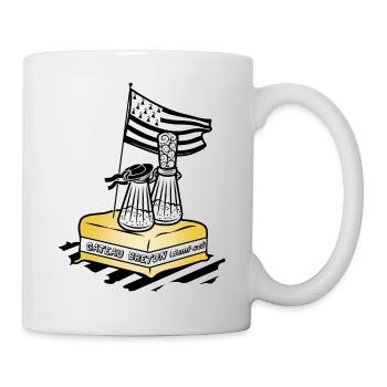 Breton cake - Mug - white - Right