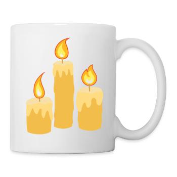 candle - Mug - white - Right