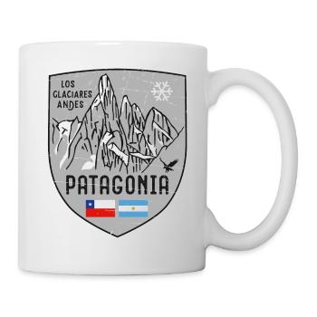 Armoiries du Cerro Torre Patagonia - Mug blanc - blanc - Droite