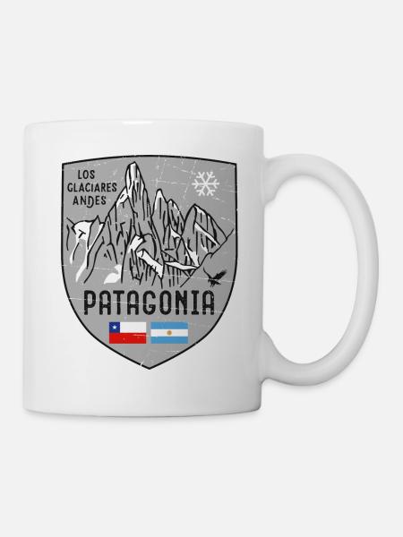 Armoiries du Cerro Torre Patagonia - Mug blanc - blanc