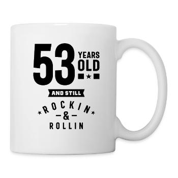 53 Jahre altes Geschenk | 53. Geburtstagsgeschenkideen - Tasse - Weiß - Rechts