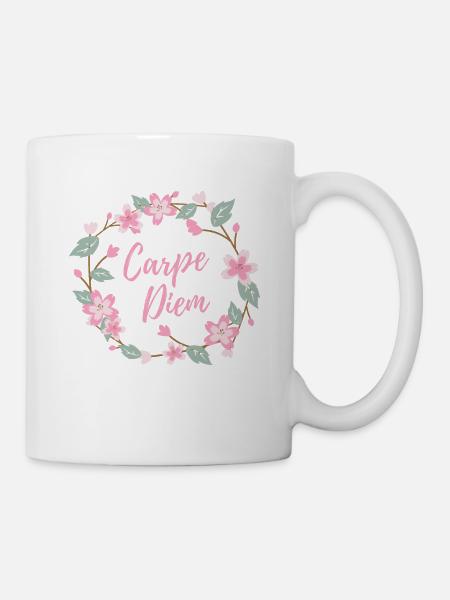 carpe Diem - Mug blanc - blanc