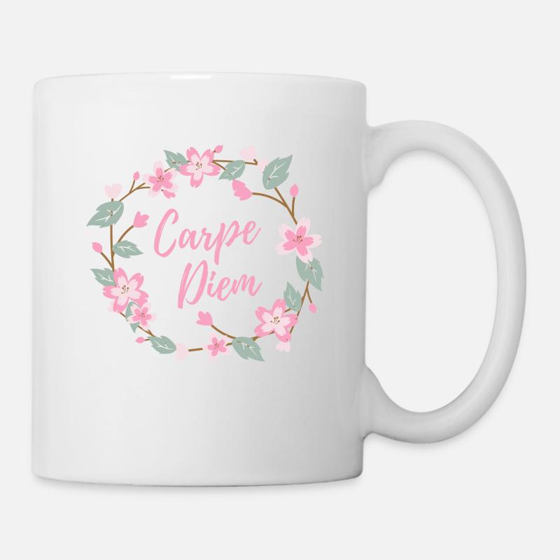 carpe Diem - Mug blanc - blanc