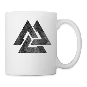 Noeud Odin Viking Germanic Celts Nordic - Mug blanc - blanc - Droite