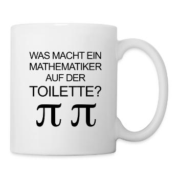 Lehrer Shirt - Mathematiker - Geschenk - Witz - Tasse - Weiß - Rechts