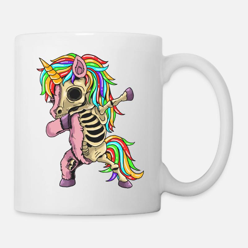 Zombie Unicorn Dabbing - Mug - white