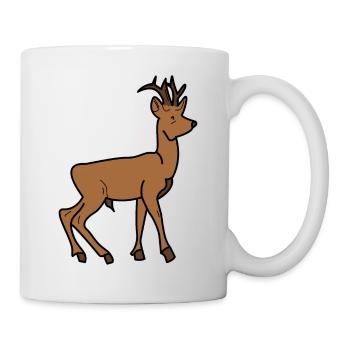 Deer - Animal - Deer - Mug - white - Right