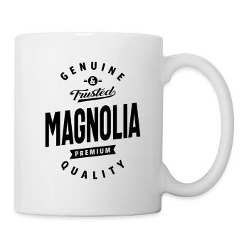 Cadeau d'anniversaire de nom personnalisé Magnolia - Mug blanc - blanc - Droite